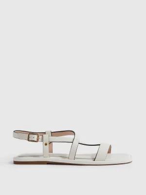 Adelyn flat strappy leather sandals
