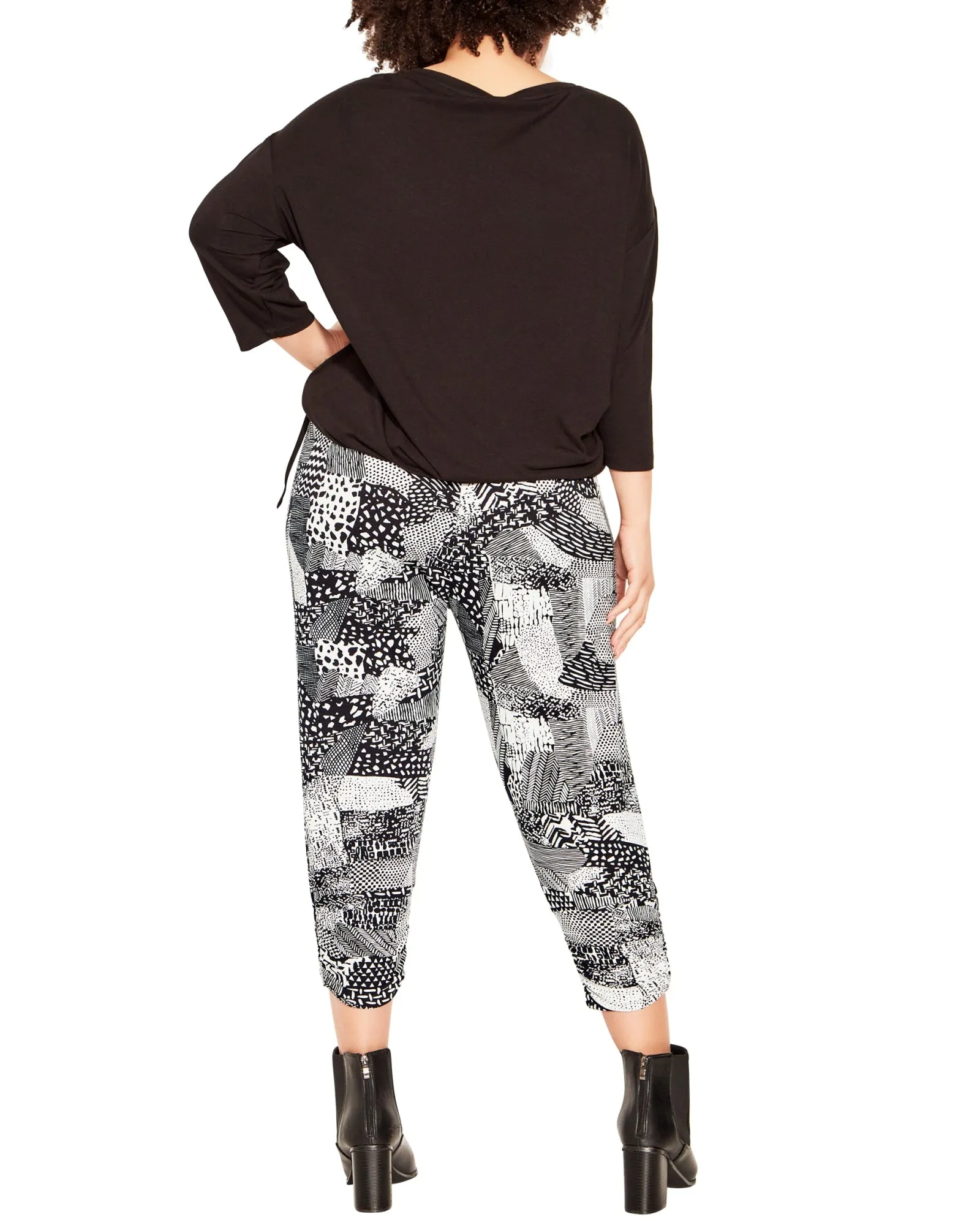 Ellis Zip Pant | Patch Print