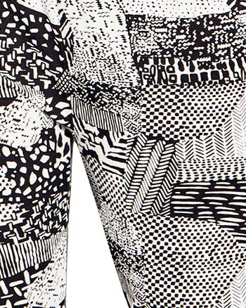 Ellis Zip Pant | Patch Print