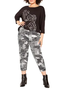Ellis Zip Pant | Patch Print