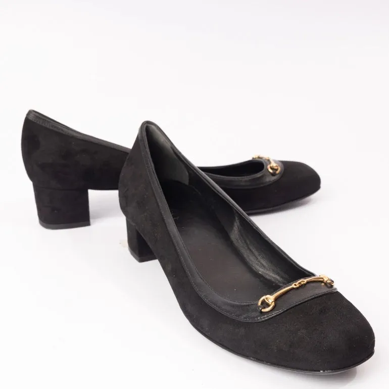 Gucci Horsebit Block Heel Sandal