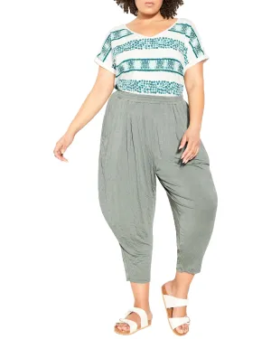 Janelle Crush Pant | Sage Green