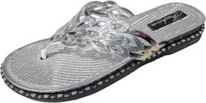 Ladies Summer Home Outdoor Beach Flip Flops Hollow Flat Bottom Toes Big Size Sandals Slippers Sports Flip Flops Beach Slippers