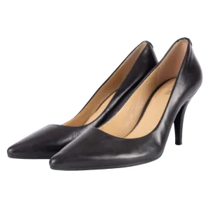 Michael Kors Dorothy Black Leather Pumps