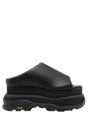 Padded Wedge Mules