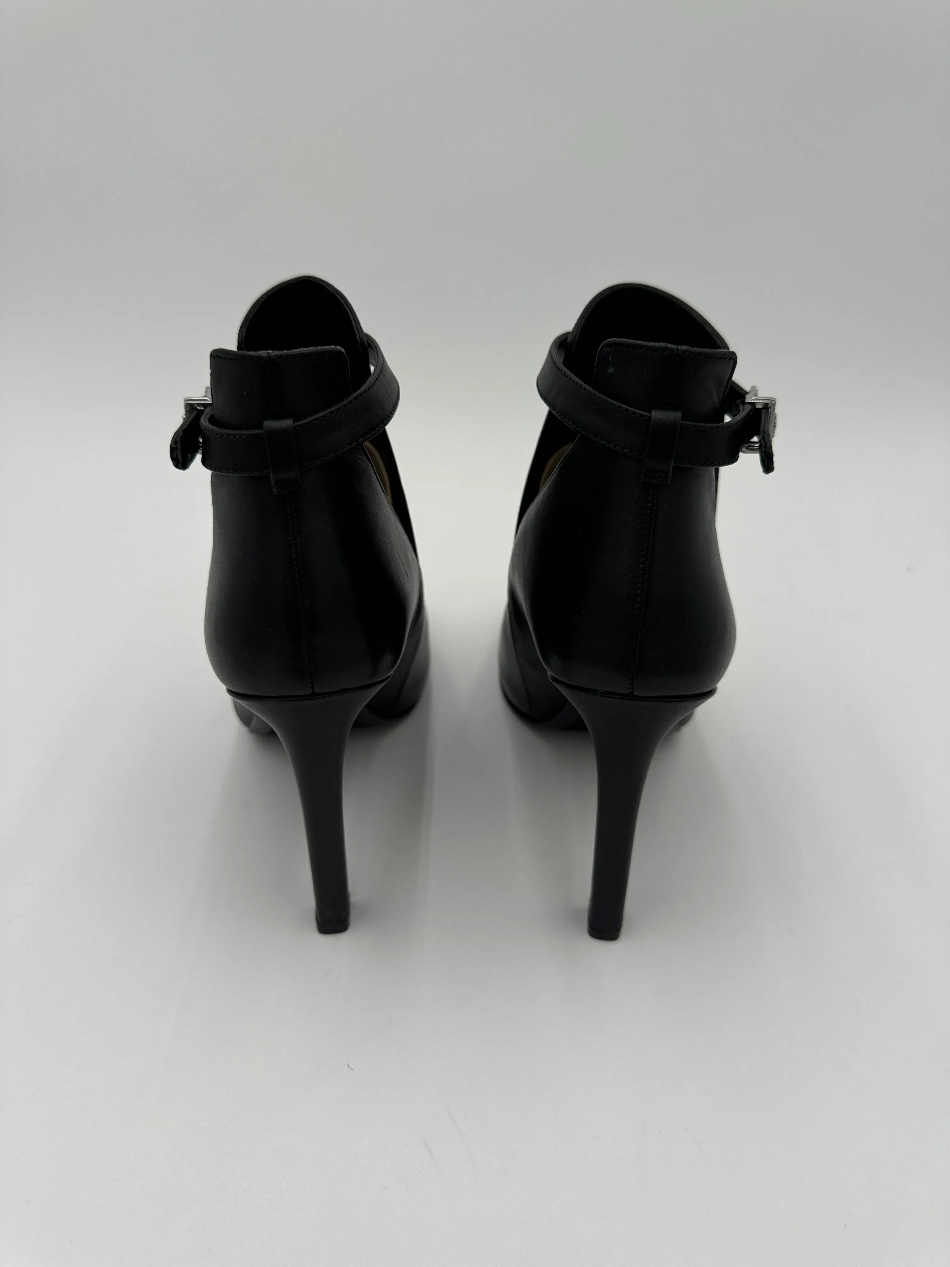 Sandals Heels Stiletto By Michael By Michael Kors In Black, Size: 10
