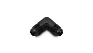 Vibrant Male AN Flare Union 90 Degree Adapter Fitting; Size: -4AN - 10551